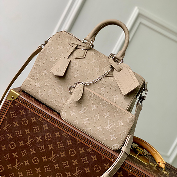 lv louis vuitton speedy p9 bandoulière 30 monogram leather handbag #m24426